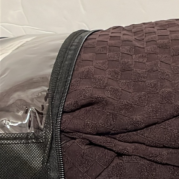 Furniture Recliner Slipcover BROWN Textured NEW in Package Will Fit Most Chairs - Picture 8 of 10